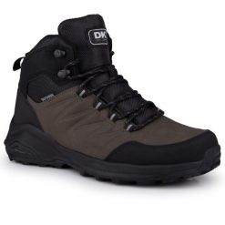 Buty męskie trekkingowe zimowe DK EXEC. Czarne buty trekkingowe męskie DK, na zimę, bez zapięcia, trekkingowe. Za 189.00 zł.