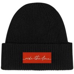 Odzież Beanies unisex SkatePro RIDE THE LINE Czapka Beanie - Czarny. Czarna czapki męskie SKATEPRO, bez wzorów. Za 75.99 zł.