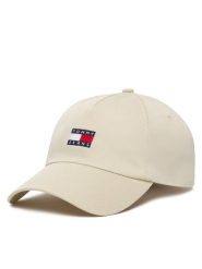 Tommy Jeans Czapka z daszkiem Tjw Heritage Core 5 Panel Cap AW0AW16991 Beżowy. Brązowe czapki z daszkiem damskie Tommy Jeans, bez wzorów, z bawełny. Za 149.99 zł.