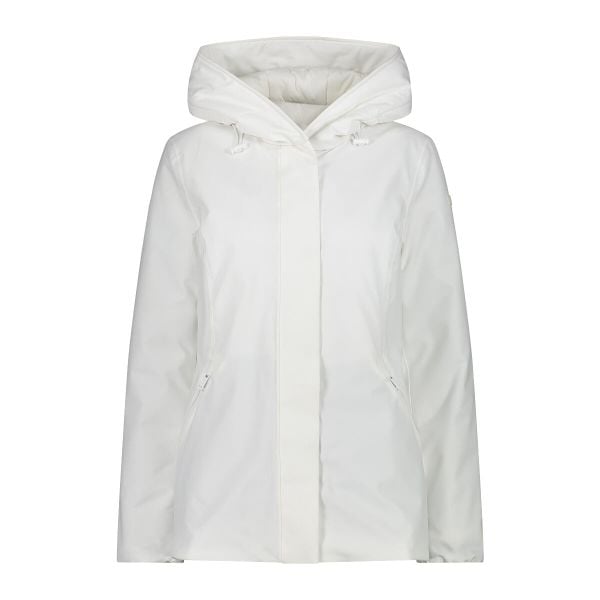 Damska kurtka wodoodporna CMP. Białe kurtki damskie CMP, bez wzorów, bez kaptura. Za 677.70 zł.
