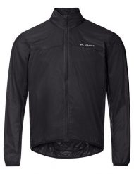 Kurtka rowerowa M Matera Air Jacket. Czarne kurtki męskie Vaude, m, bez wzorów, z materiału, rowerowe. Za 365.35 zł.