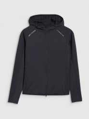 4F Bluza rowerowa szybkoschnąca damska - czarna M. Czarne bluzy sportowe damskie 4f, l, z dzianiny. W wyprzedaży za 229.99 zł.
