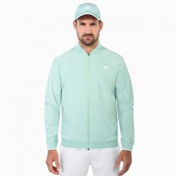 Męska rozpinana bluza tenisowa Tecnifibre Team Light. Zielone bluzy z kapturem męskie TECNIFIBRE, l, z materiału. Za 299.00 zł.