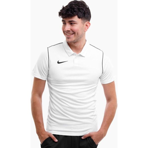 Koszulka sportowa męska Nike M Dry Park 20 Polo. Białe koszulki polo męskie Nike, m, bez ramiączek. Za 95.31 zł.