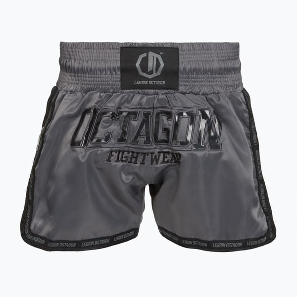 Spodenki treningowe Octagon Kickboxing/Muay Thai Legion Future Premium. Czarne spodenki sportowe damskie OCTAGON, m, z materiału, na fitness i siłownię. Za 169.99 zł.