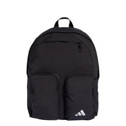 PLECAK ESSENTIALS BACK TO CAMPUS. Czarne plecaki damskie Adidas, bez wzorów, z materiału. Za 149.00 zł.