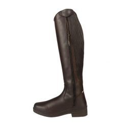 Kozaki zimowe do jazdy konnej HORKA. Brązowe buty zimowe męskie HORKA, na zimę, z materiału, przed kolano, bez zapięcia. Za 491.00 zł.