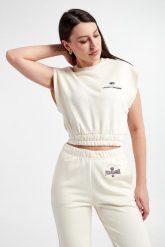 Bluza dresowa damska CHIARA FERRAGNI. Bluzy bez kaptura damskie Chiara Ferragni, xs, z dresówki. W wyprzedaży za 381.07 zł.