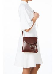 Lia Biassoni Skórzana torebka w kolorze jasnobrązowym - 21 x 22 x 4 cm rozmiar: onesize. Brązowe torebki klasyczne damskie Lia Biassoni, bez wzorów, z materiału, bez dodatków. Za 217.99 zł.