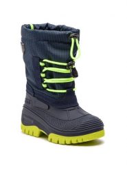 CMP Śniegowce Kids Ahto Wp 3Q49574K Granatowy. Niebieskie śniegowce dziewczęce CMP, z materiału. Za 319.99 zł.
