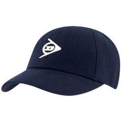 Czapka sportowa z daszkiem Dunlop Promo Cap. Białe czapki męskie Dunlop, bez wzorów, sportowe. Za 37.00 zł.