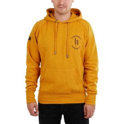 Bluza męska Fundango Talis z kapturem. Żółte bluzy z kapturem męskie Fundango, m, z bawełny. Za 239.90 zł.