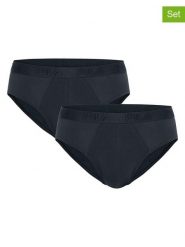 Fila Slipy (2 pary) w kolorze granatowym rozmiar: M. Niebieskie slipki męskie Fila, bez wzorów. Za 43.99 zł.