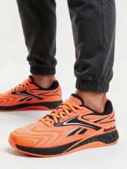 Męskie buty treningowe Reebok NANO X5 EDGE 100244428 pomarańczowe. Brązowe buty fitness męskie Reebok, na fitness i siłownię. Za 647.10 zł.