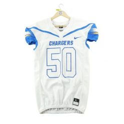 Second life - Koszulka męska NFL Los Angeles Chargers Nike - Stan dobry. Białe t-shirty sportowe męskie Nike, l, z materiału, bez ramiączek, do piłki nożnej. Za 272.60 zł.