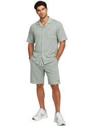 Geographical Norway Bermudy "Pifel" w kolorze zielonym rozmiar: 3XL. Zielone szorty męskie Geographical Norway, bez wzorów. Za 82.99 zł.