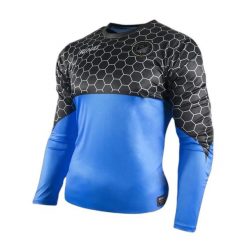 Koszulka bramkarska Rinat Lajud 2019/20. Niebieskie t-shirty damskie RINAT, s, bez wzorów, z materiału, bez kołnierzyka. Za 137.30 zł.