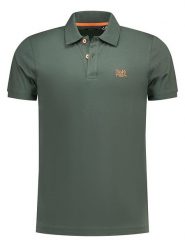 NEW ZEALAND AUCKLAND Koszulka polo w kolorze khaki rozmiar: 3XL. Brązowe koszulki polo męskie New Zealand Auckland, xl, bez wzorów, bez ramiączek. Za 136.45 zł.