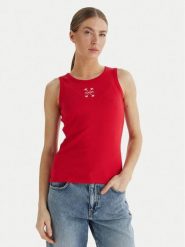 JOOP! Top 58 JW243JE423 30042835 Bordowy Regular Fit. Czerwone topy damskie Joop!, bez wzorów, z bawełny, bez kołnierzyka. Za 239.99 zł.