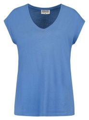 Sublevel Koszulka w kolorze błękitnym rozmiar: M. Niebieskie bluzki damskie Sublevel, m, bez wzorów, bez kołnierzyka, bez ramiączek. Za 43.99 zł.