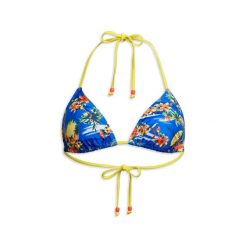 Damski top do kostiumu kąpielowego Superdry. Niebieskie bikini damskie Superdry., z aplikacjami. Za 156.20 zł.