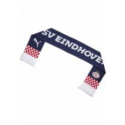 Szalik Essentials PSV Eindhoven PUMA Navy White Blue. Białe szaliki i kominy damskie Puma, bez wzorów. Za 109.00 zł.