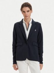 Beverly Hills Polo Club Marynarka P-SS26W-F6547 Granatowy Regular Fit. Niebieskie marynarki i żakiety damskie Beverly Hills Polo Club, xs, bez wzorów, z syntetyku. Za 279.99 zł.