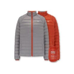 Kurtka puchowa Mac In A Sac. Brązowe kurtki męskie Mac In A Sac, bez wzorów, z puchu, sportowe, bez kaptura. Za 536.50 zł.