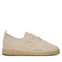 Espadryle DeeZee. Brązowe espadryle damskie DeeZee, bez wzorów, bez obcasa. Za 119.99 zł.