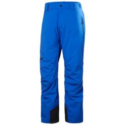 Ocieplane spodnie narciarskie Helly Hansen Legendary. Niebieskie spodnie materiałowe męskie Helly Hansen, bez wzorów, z materiału. Za 762.50 zł.
