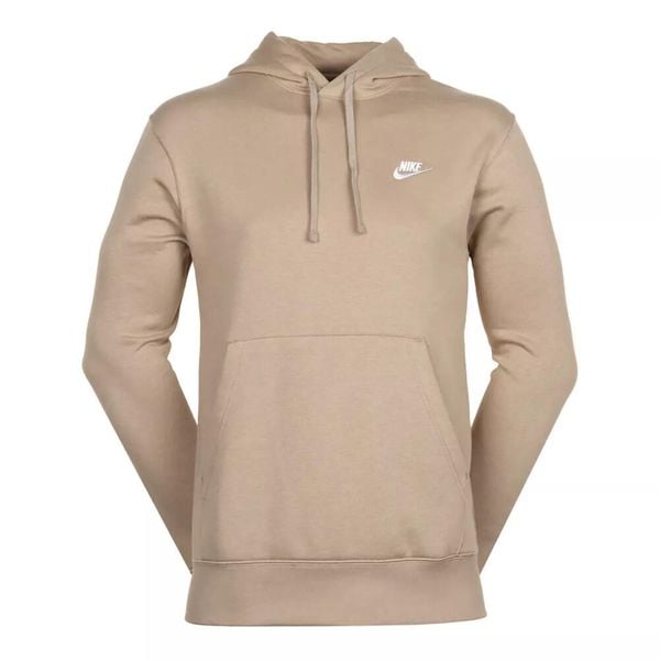 Bluza Mężczyzna Nike Sportswear Club Fleece beżowy. Białe bluzy z kapturem męskie Nike, m, z bawełny. Za 302.35 zł.