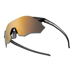 Okulary sportowe, ultralekkie z ochroną UV400 lustrzane złote soczewki Rockbros. Brązowe okulary przeciwsłoneczne męskie ROCKBROS, z gumy. Za 71.99 zł.
