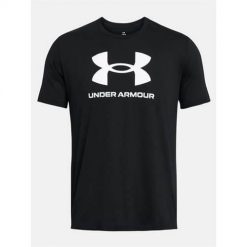 Koszulka sportowa męska Under Armour 1382911001. Czarne t-shirty sportowe męskie Under Armour, m, bez ramiączek, na fitness i siłownię. Za 99.00 zł.