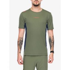 Koszulka szybkoschnąca męska La Sportiva Traverse T-Shirt. Zielone t-shirty męskie La Sportiva, m, bez wzorów, bez kołnierzyka. Za 274.99 zł.