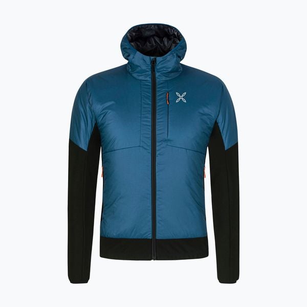 Kurtka męska Montura Enigma Hybrid. Niebieskie kurtki narciarskie i snowboardowe damskie MONTURA, m, bez wzorów, bez kaptura, narciarskie. Za 789.99 zł.