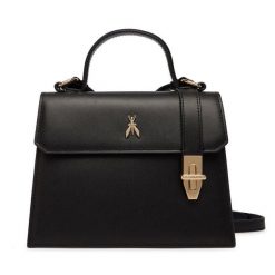 Torebka Patrizia Pepe. Czarne listonoszki damskie Patrizia Pepe, bez wzorów, bez dodatków. Za 1,129.00 zł.