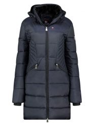 ANAPURNA Płaszcz pikowany "Beeana" w kolorze granatowym rozmiar: XXL. Niebieskie płaszcze damskie ANAPURNA, xxl, bez wzorów. Za 239.99 zł.