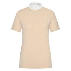 Damska koszulka do jazdy konnej Imperial Riding Shin. Białe t-shirty damskie IMPERIAL RIDING, xs, z aplikacjami, bez kołnierzyka. Za 339.00 zł.