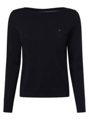 Tommy Hilfiger Sweter Kobiety niebieski, M. Niebieskie swetry klasyczne damskie Tommy Hilfiger, m, z dzianiny, bez kołnierzyka. Za 489.95 zł.