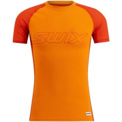 Koszulka Swix Racex Light. Brązowe t-shirty sportowe męskie Swix, na lato, m, bez ramiączek, do biegania. Za 233.00 zł.