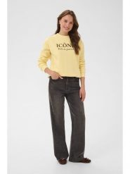 Kaffe Bluza w kolorze żółtym rozmiar: XXL. Żółte bluzy bez kaptura damskie Kaffe, xxl. Za 194.95 zł.