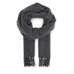 Szalik Weekend Max Mara. Szare szaliki i kominy damskie Weekend Max Mara, bez wzorów. Za 519.99 zł.