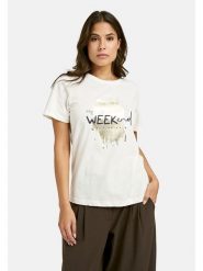 Smith & Soul Koszulka w kolorze kremowym rozmiar: XS. Brązowe t-shirty damskie Smith & Soul, xs, bez wzorów, z bawełny, bez kołnierzyka. Za 78.99 zł.