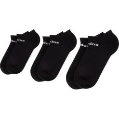 Skarpety ADIDAS DM8706 39-42. Czarne skarpetki męskie Adidas, bez wzorów, z bawełny. Za 29.99 zł.