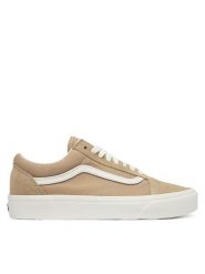 Vans Tenisówki Old Skool VN000EDY4MG1 Beżowy. Brązowe trampki i tenisówki damskie Vans, bez wzorów, z materiału. Za 369.99 zł.