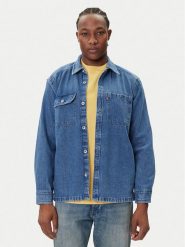 Levi's® Koszula jeansowa Truckee 003NW-0000 Niebieski Relaxed Fit. Niebieskie koszule męskie l, bez wzorów, z bawełny, bez kołnierzyka, bez ramiączek. Za 289.99 zł.
