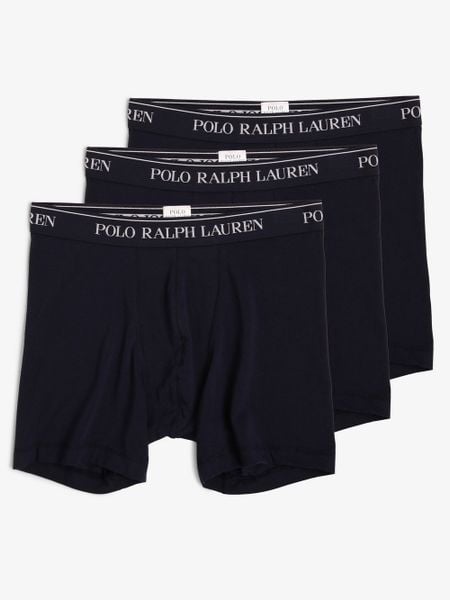 Polo Ralph Lauren Obcisłe bokserki pakowane po 3 szt. Mężczyźni Bawełna niebieski, M. Niebieskie bokserki męskie Polo Ralph Lauren, bez wzorów, z bawełny. Za 249.95 zł.