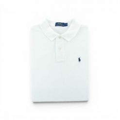 Polo Ralph Lauren koszulka męska z krótkim rękawem. Białe koszulki polo męskie Ralph Lauren, l, z bawełny, bez ramiączek, na golfa. Za 106.46 zł.