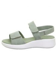 Legero Skórzane sandały "Easy" w kolorze miętowym rozmiar: 40. Zielone sandały damskie Legero, bez wzorów, bez obcasa. Za 191.88 zł.