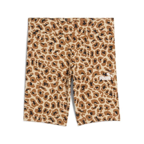 Młodzieżowe krótkie legginsy Essentials Animal PUMA Light Sand Beige. Brązowa legginsy damskie Puma, m, bez wzorów. W wyprzedaży za 110.45 zł.